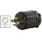 Ac Works Locking Plug, L14-20P, 20 A, 125/250V AC, Black ASL1420P-BK - alternate 3